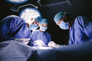 healthcare marketing surgeons in operating room